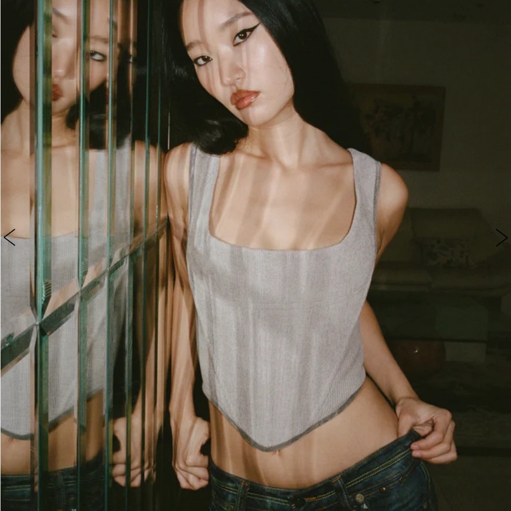With Jean June Corset Top